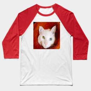 WHITE CAT Baseball T-Shirt